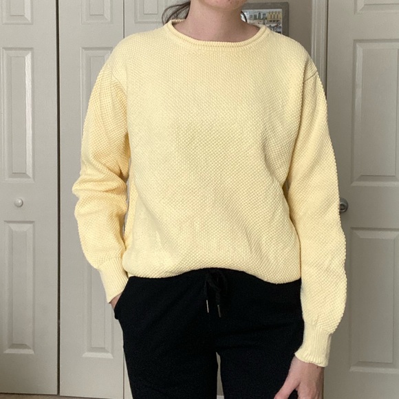 Yellow Knit Sweater - Picture 2 of 3